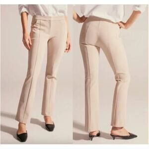 Paire Los Angeles Jackie Slim Boot Pants in Khaki